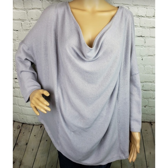 We The Free Sweaters - Free People Lavender Cowl Neck Sweater L